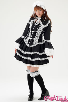 ロリータ系 マリアドレス(チュールメイド服)